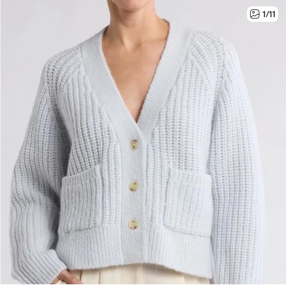 A.L.C. alpaca blend cardigan sweater